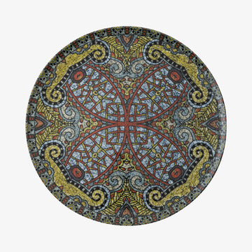 Plate flat 32cm, Mandala A