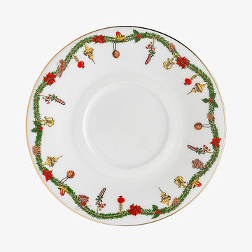Combi saucer, Christmas, Nora