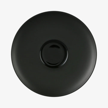 Saucer 4 low, Black, TAC Gropius