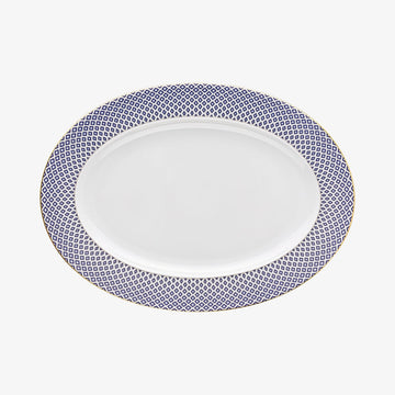 Platter 34cm, Carreau Bleu, Francis