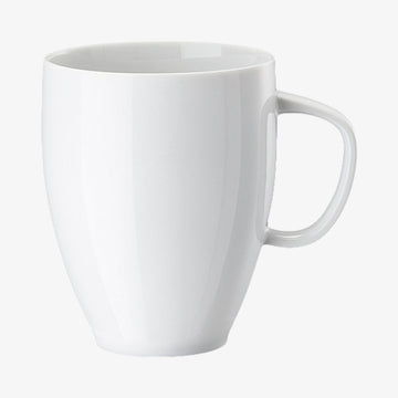 Mug with handle, Weiss, Junto