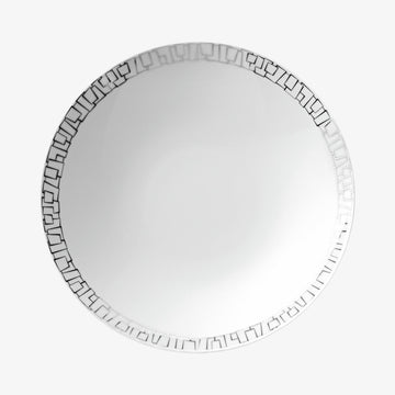 Plate 24cm deep, Skin Platin, TAC Gropius