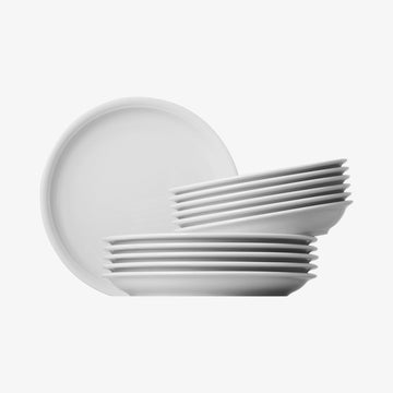 Dinner set 12 pcs., Weiss, Trend