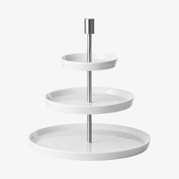 Etagere rd. 3 tiers, Weiss, Loft