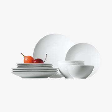 Set 12 pcs/plate 22, Weiss, Loft
