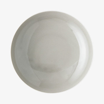 Plate 24cm deep, Colour - Moon Grey, Loft