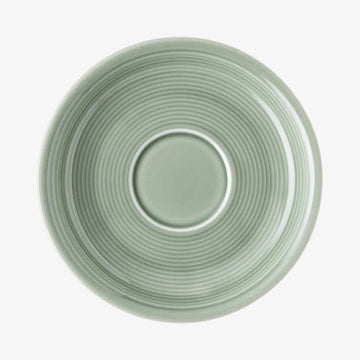 Saucer 4 tall, Moss Green, Trend Colour