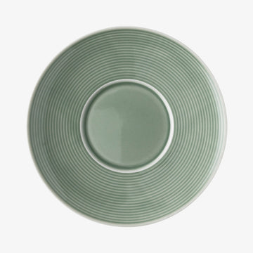 Saucer 4 tall, Colour - Moss Green, Loft