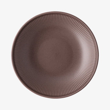 Plate 23cm deep, Rust, Thomas Clay