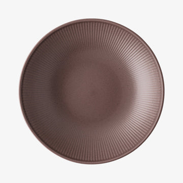 Plate 28cm deep, Rust, Thomas Clay