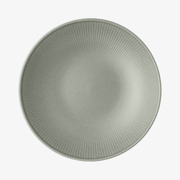 Plate 28cm deep, Smoke, Thomas Clay