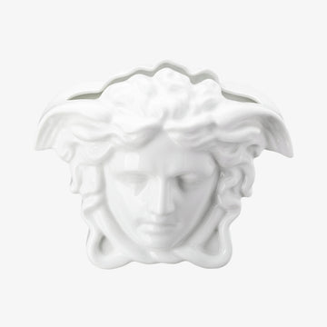 Vase 21cm, White, Medusa Grande