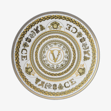 Service Plate 33cm, Virtus Gala White, Versace