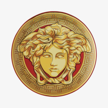 Plate 17cm, Golden Coin, Medusa Amplified