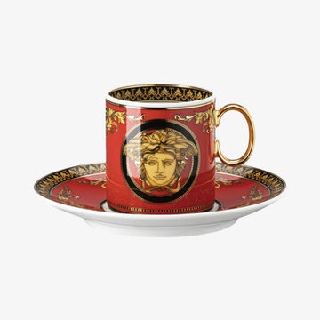 Espresso Cup/Sauc., Medusa, Versace