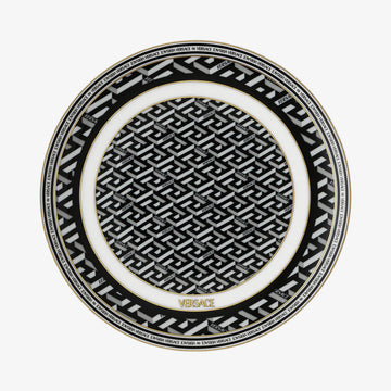 Plate 17cm, Signature Black, La Greca