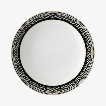 Plate 22cm deep, Signature Black, La Greca