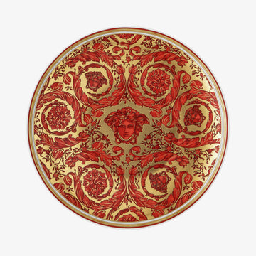 Plate 17cm, Medusa Garland Red, Versace