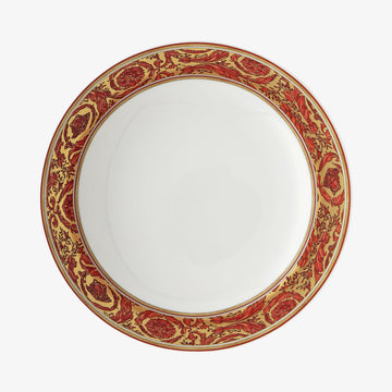Plate 22cm deep, Medusa Garland Red, Versace