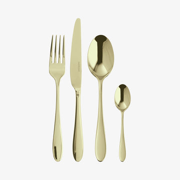 Bestiksæt 24 stk S.H. Velvet Pvd Champagne