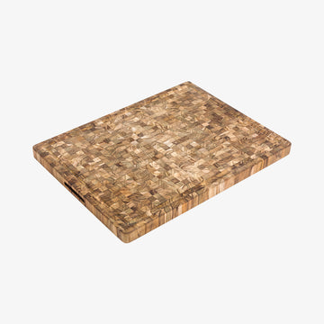 Skærebræt med saftrille XL aflangt