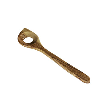 TOSCANA Ske med hul oliventræ