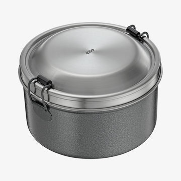 MONTE Madkasse rund antracit