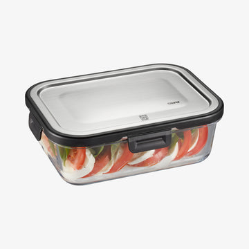 Madopbevaringsbeholder rektangulær 1000ml MILO