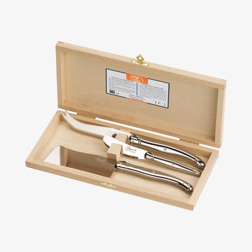 Ostesæt stål 3stk Laguiole