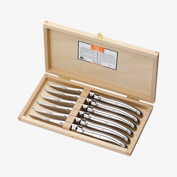 Knivestål 2,5mm, 6stk Laguiole