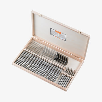 Bestiksæt 24 stk i stål Laguiole