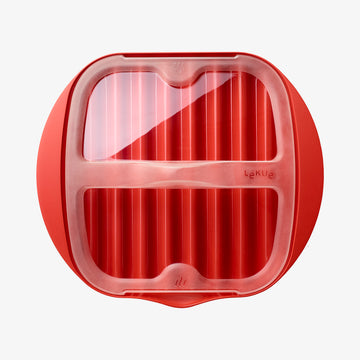 roed silikoneform til bacon