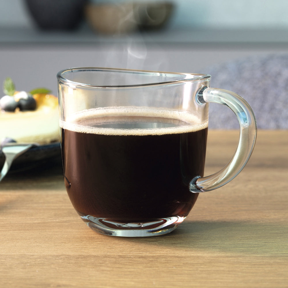 Kaffekoppen fra Napoli fra Leonardo er den perfekte stoerrelse og kan indeholde 280 ml.