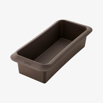 Aflang bageform brun