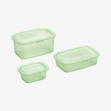 Opbevarings sæt fra Lékué i silikone